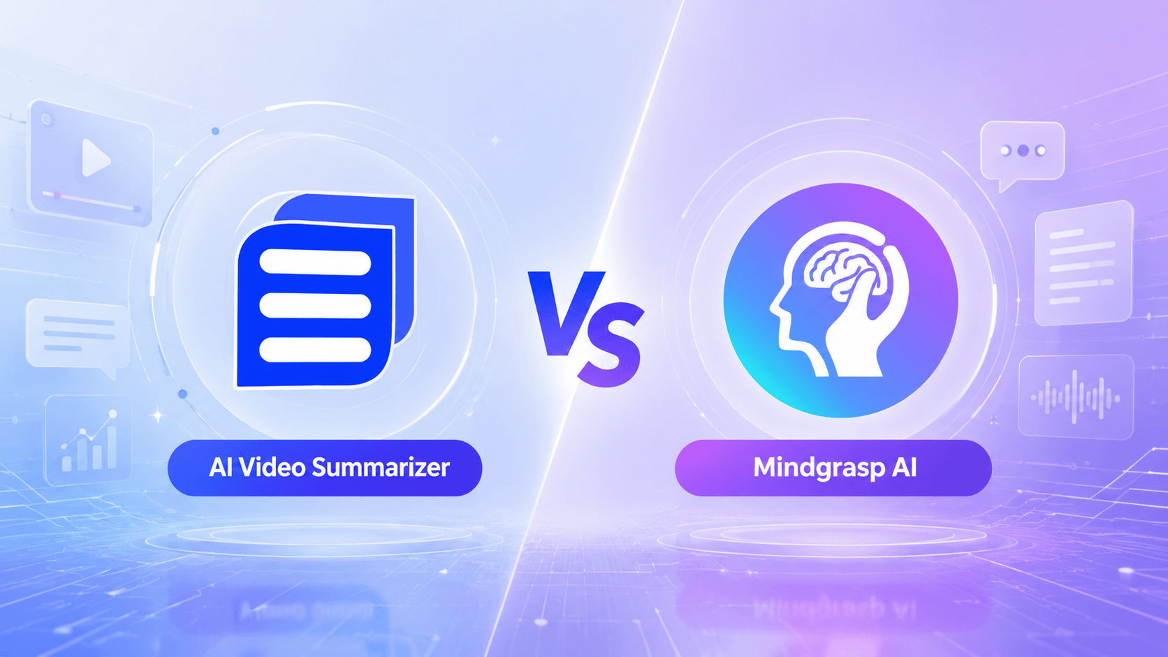 AI Video Summarizer vs Mindgrasp AI