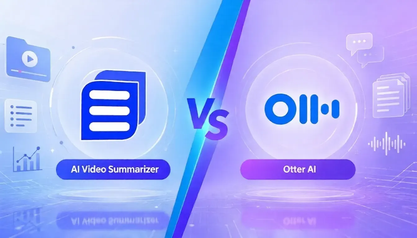 AI Video Summarizer vs Otter AI