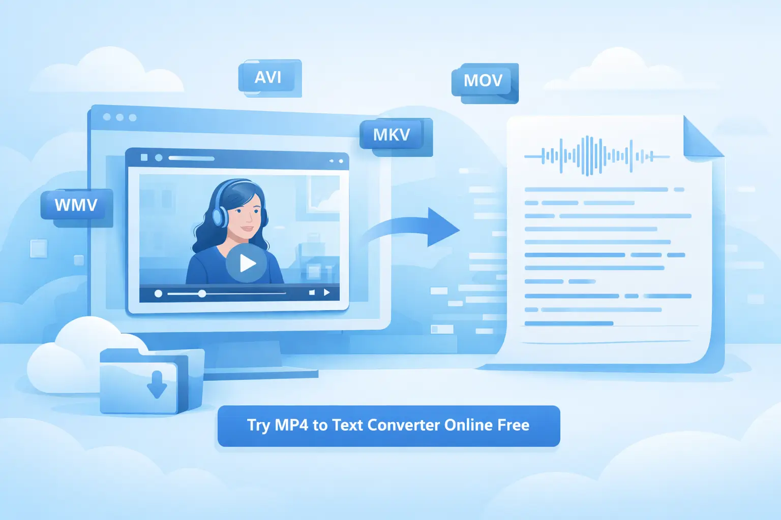 Free MP4 to Text Converter for All Video Formats