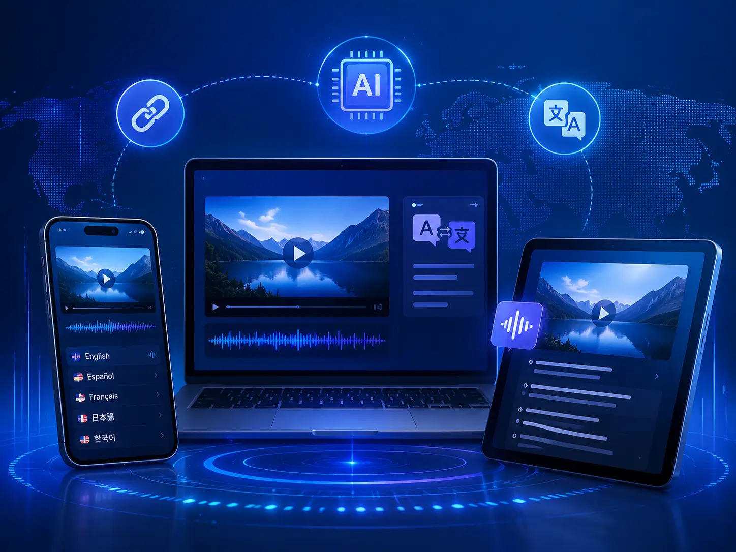 Translate Video From Any Device with AI Free