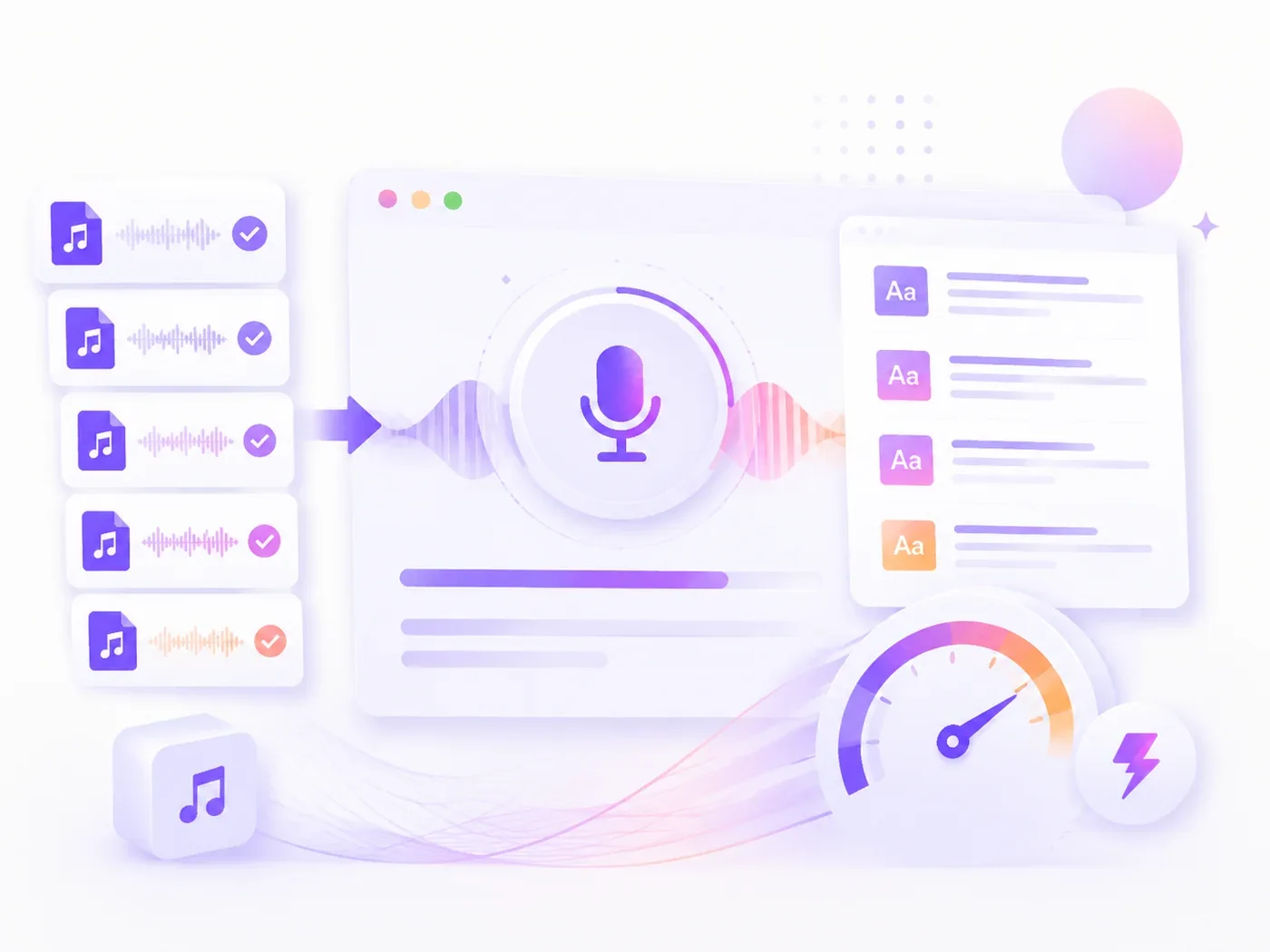 Batch Transcribe Audio to Text Online with AI in Seconds