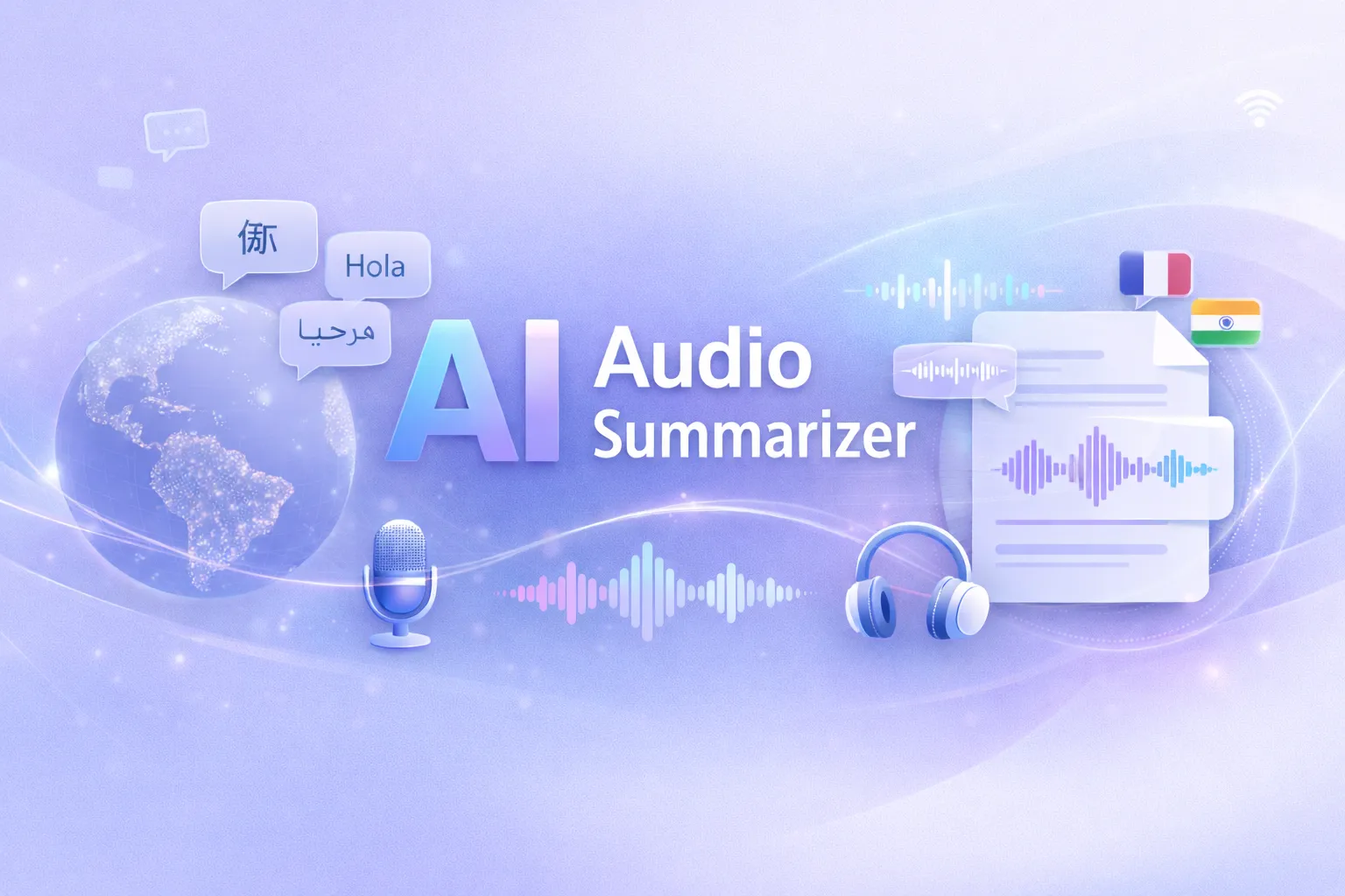 Summarize Voices from Any Country or Region Accurately with AI Audio Summarizer