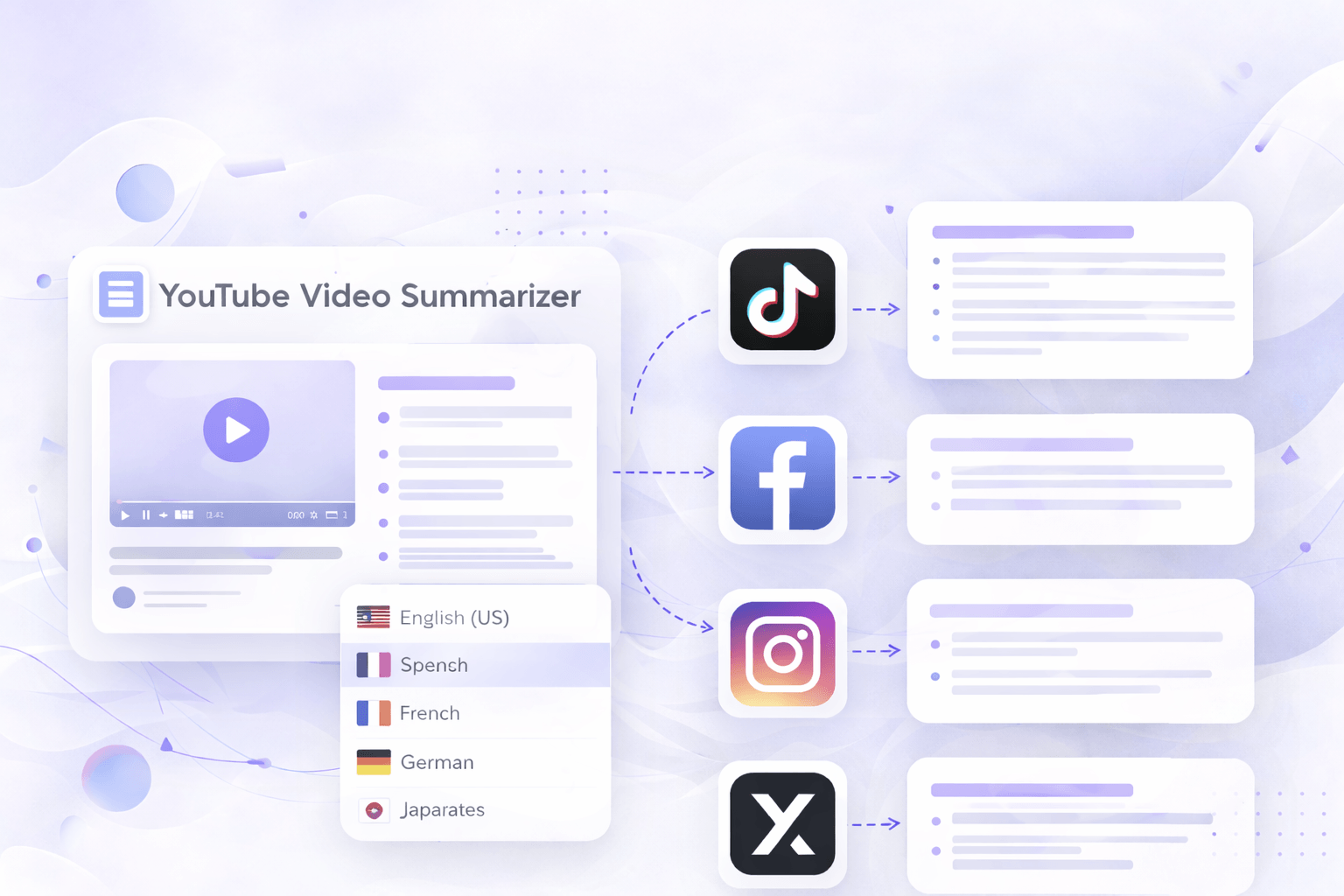 Repurpose Your YouTube Summary Highlights Across All Social Platforms