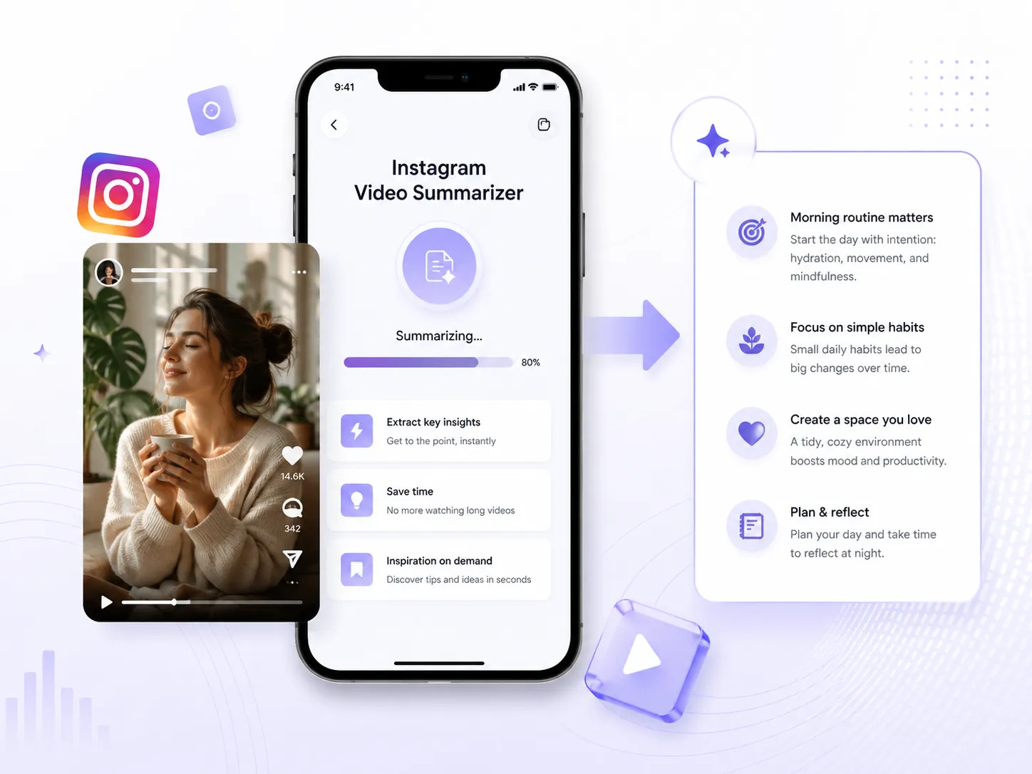 Summarize Useful Instagram Videos for Lifestyle Content, Not Just Viral Clips