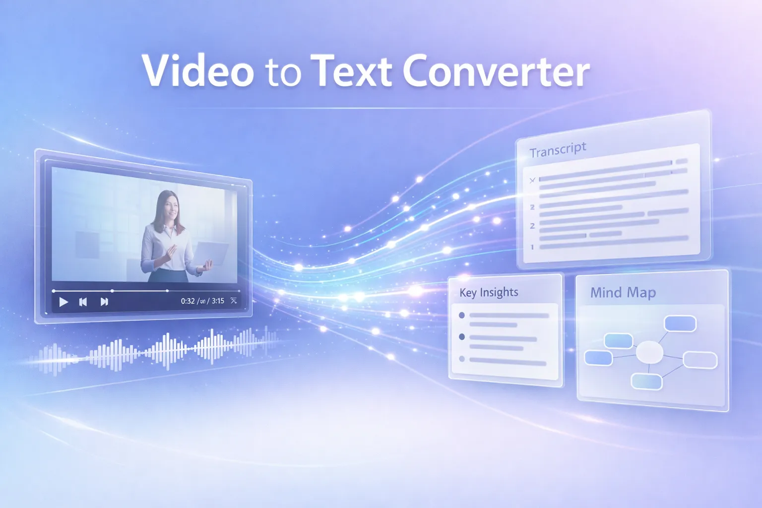 What Is a Free AI Video to Text Converter?
