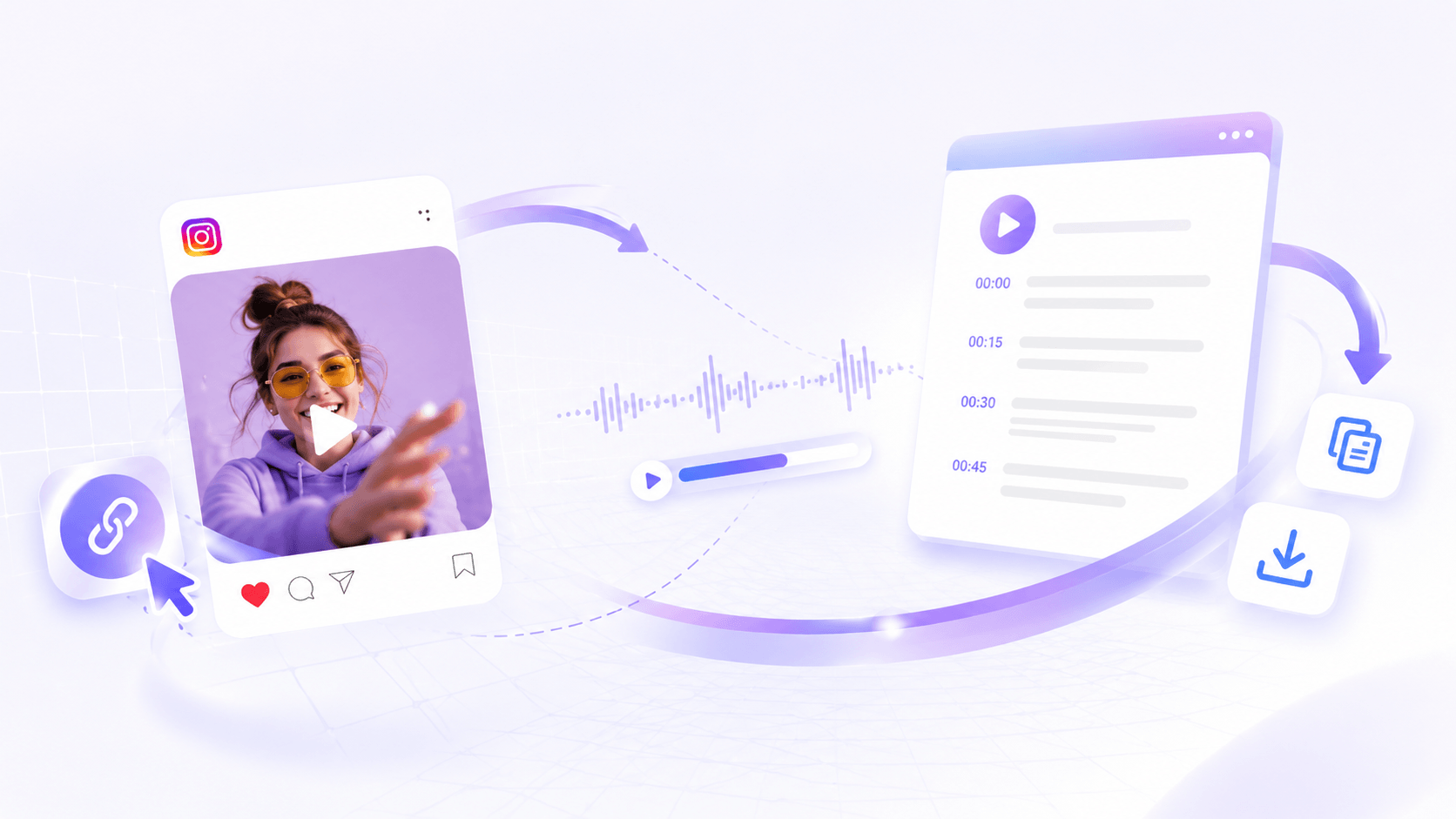 Como transcrever vídeos do Instagram online gratuitamente?
