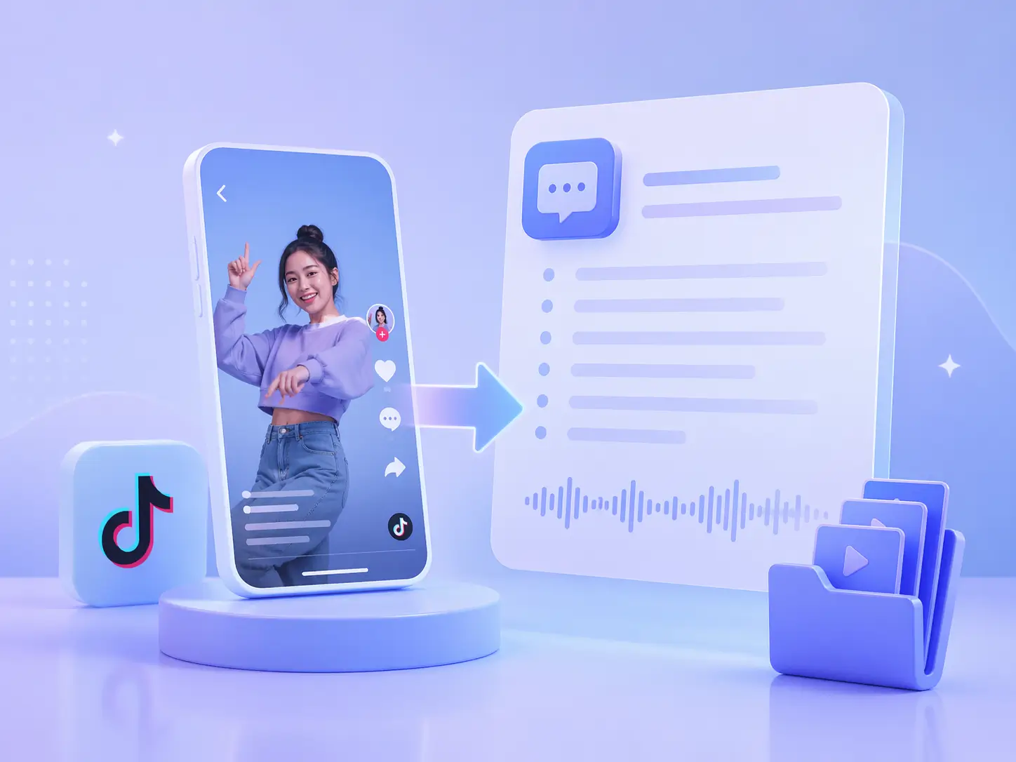 Get TikTok Video Transcripts Instantly - Best TikTok Transcript Generator