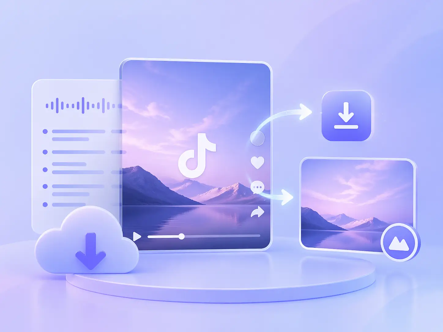 One-Click Transcription for TikTok Collections & Playlists