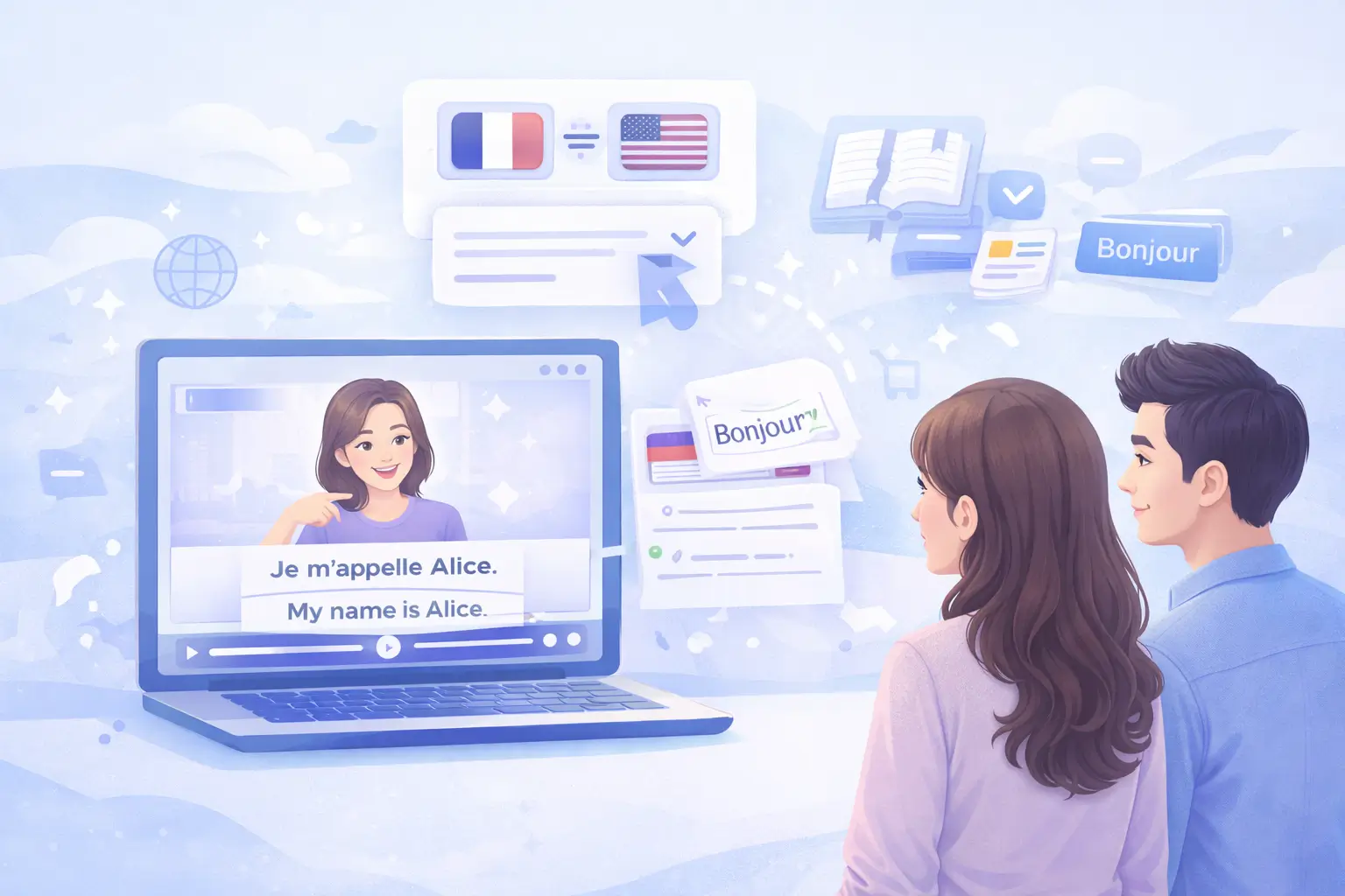 Easily Learn Foreign Language Content with Video Transcriber