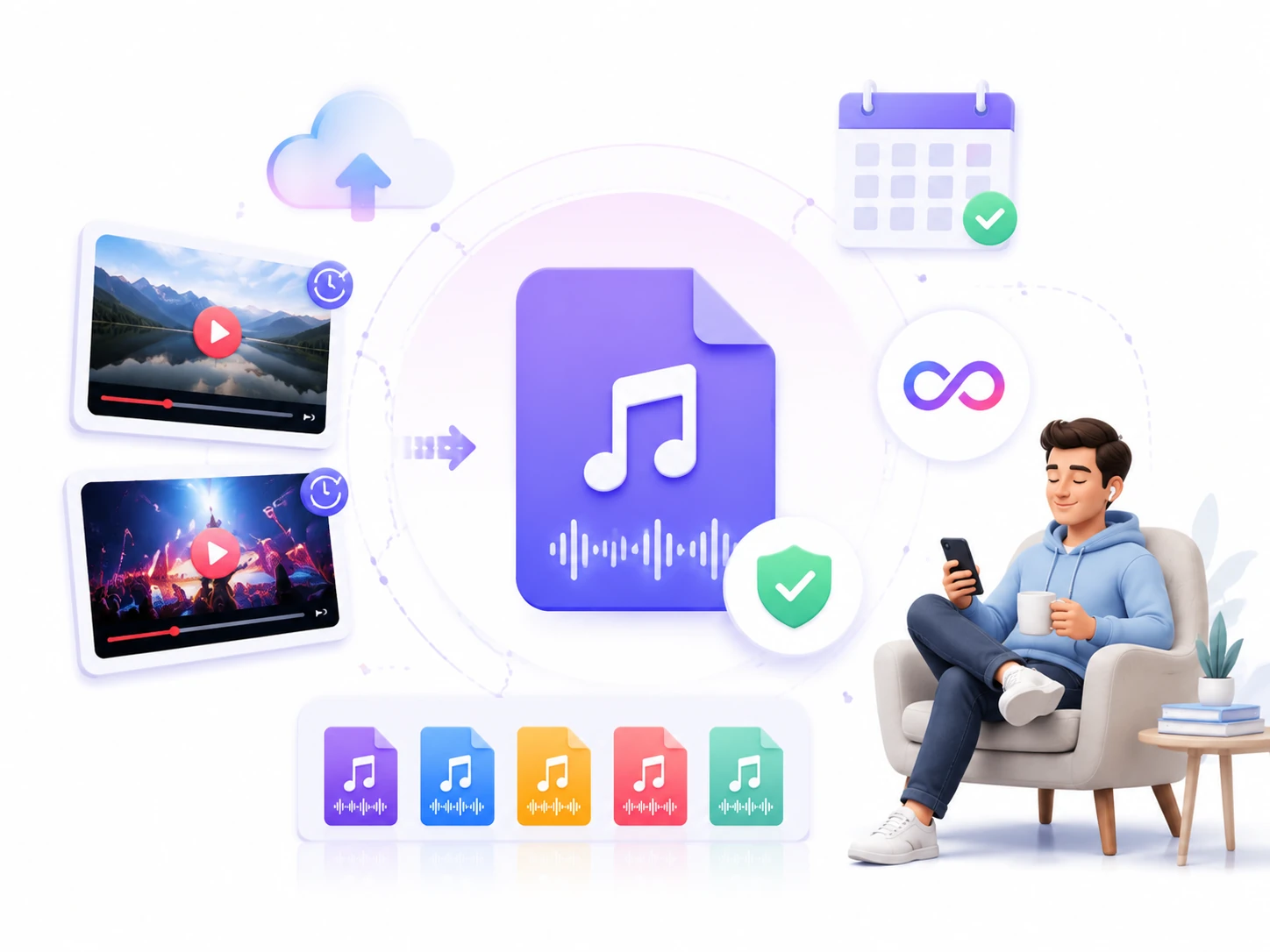 Keep Converted MP3 Files for Long-Term Access