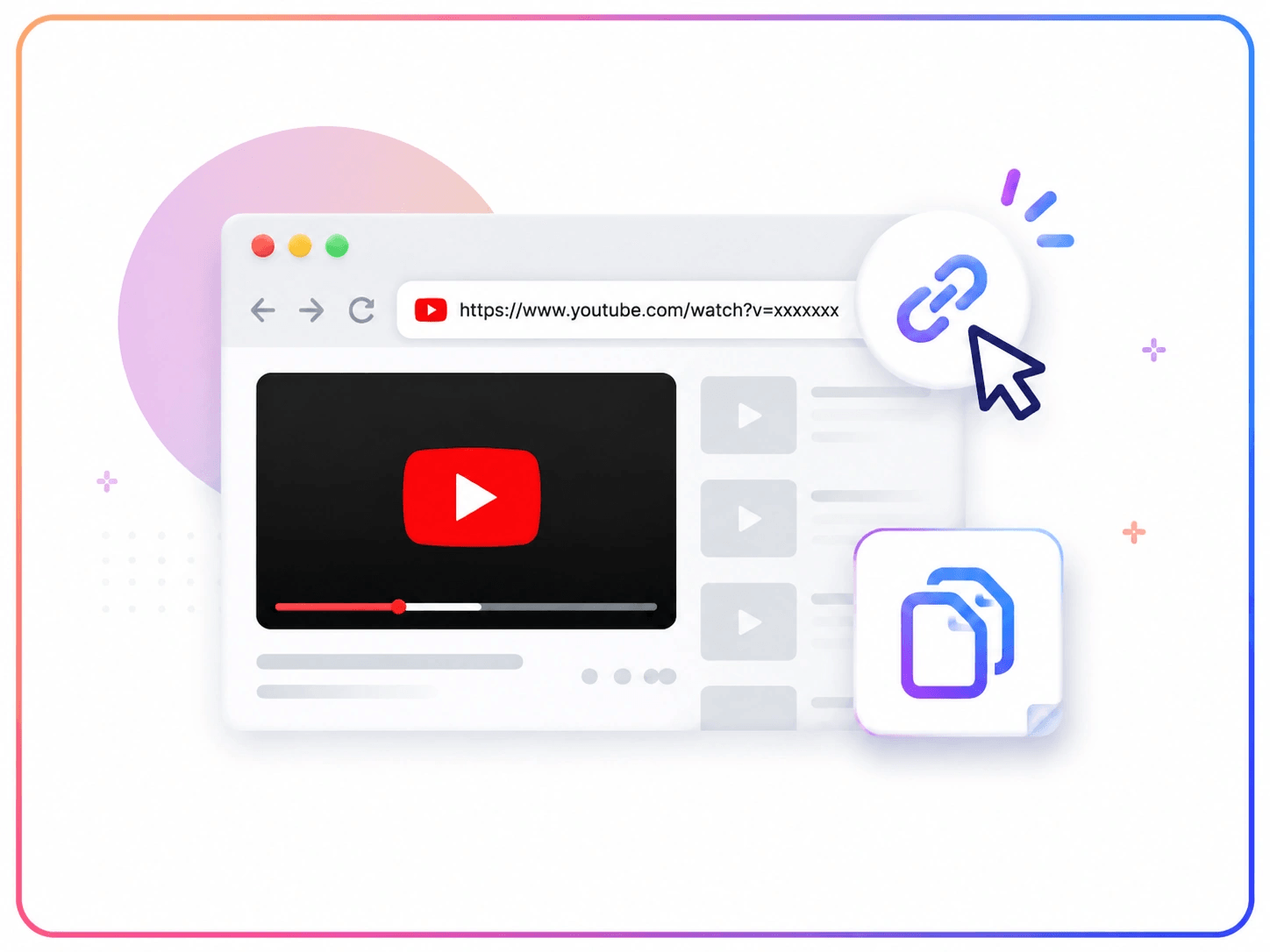 Step1 - Search & Copy the YouTube URL