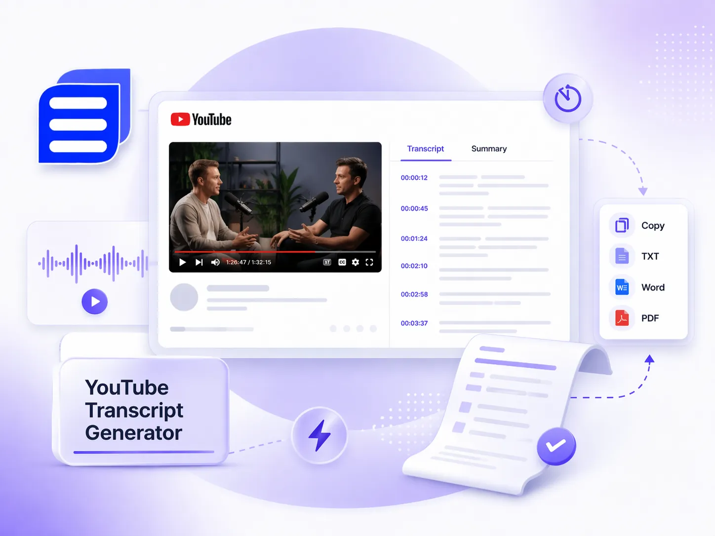 Frustrated with slow or length-limited tools for transcribing long YouTube videos?